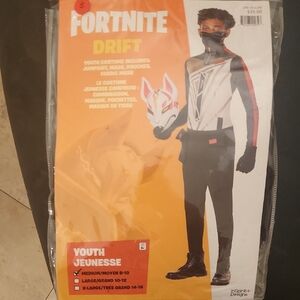 Drift Kids Costume - Black, White, Red